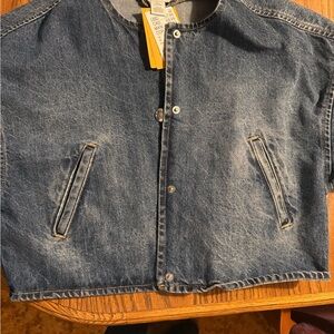 H&M Blue Denim Jacket NWT